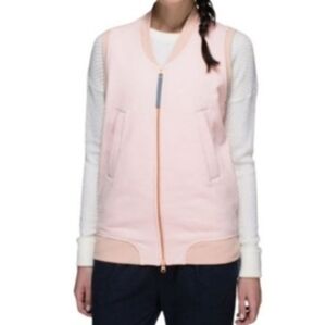 Lululemon Departure Vest in  Parfait Pink / Naked / Naked Women's Size 6